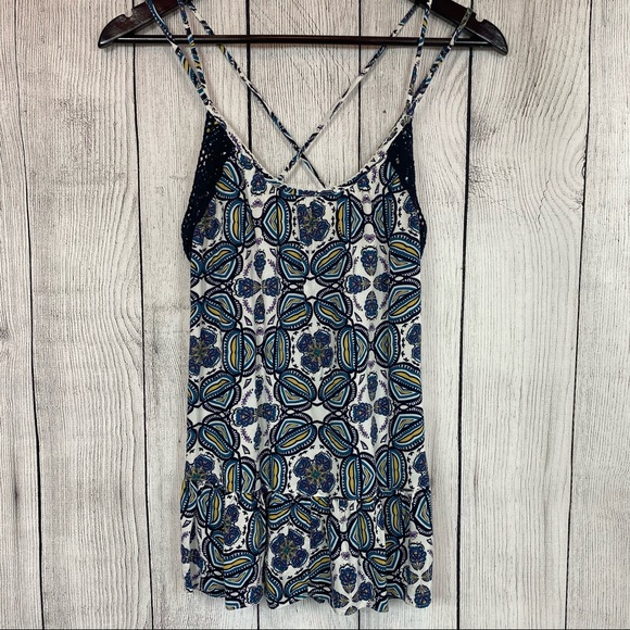Melrose & Market Sleeveless Boho Cami Top in Small - Picture 2 of 7
